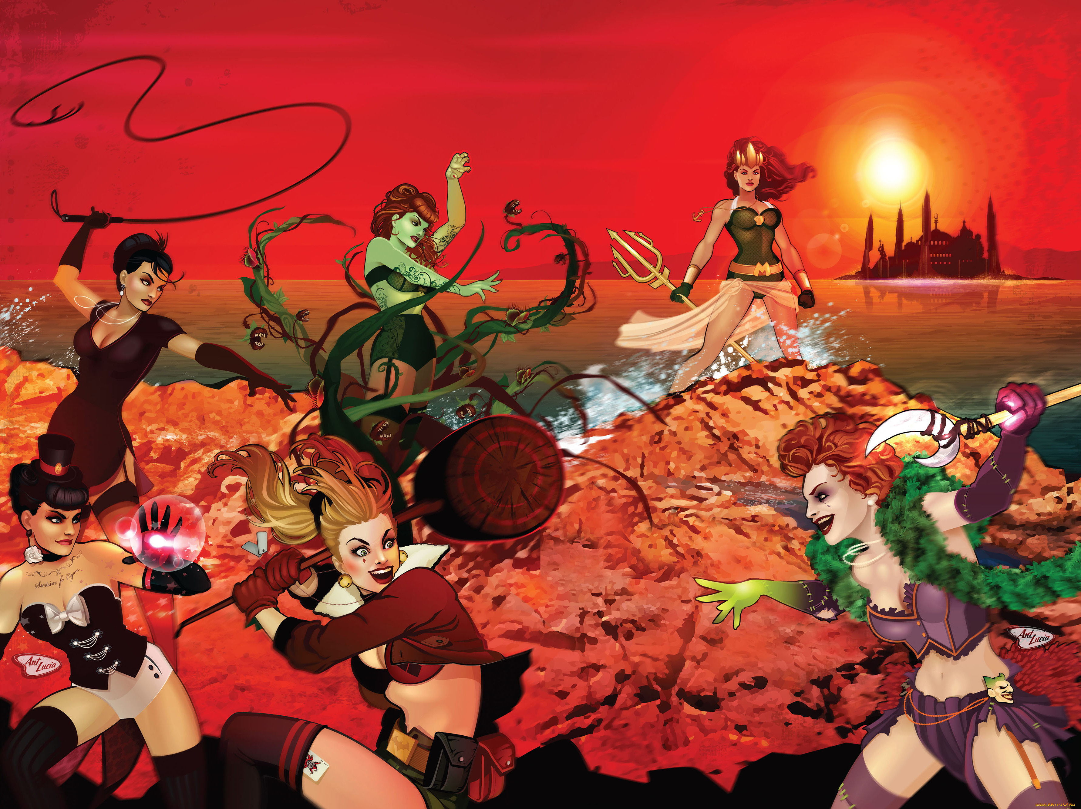 , , dc, bombshells